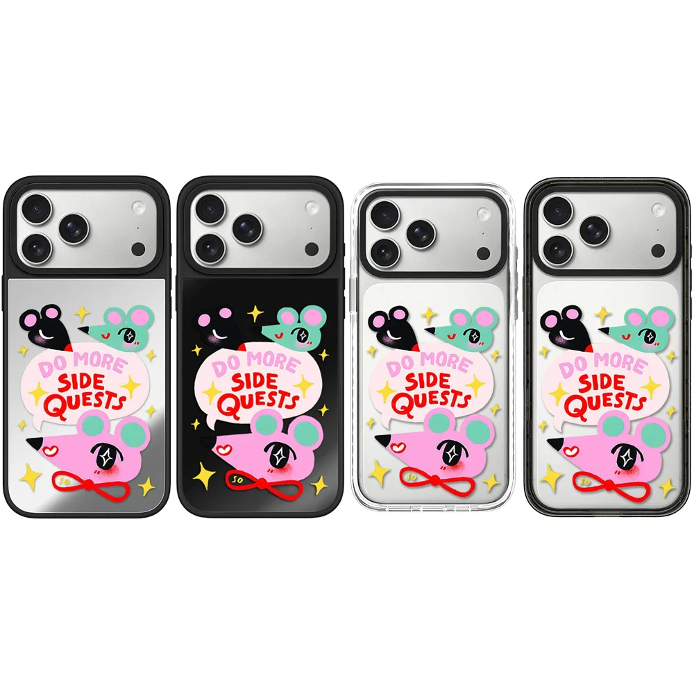 607098 Acrylic / Mirror Magnetic Case: Compatible with IPhone 17 16 15 14 13 12 Pro Max 17 Air