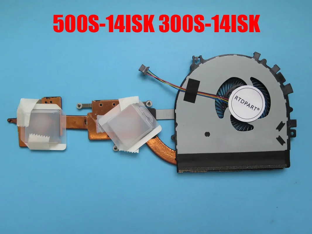 

Вентилятор процессора и радиатор для ноутбука Lenovo Ideapad 500S-14ISK 300S-14ISK 5H40K37634 DFS501105PR0T (FGA8) новый