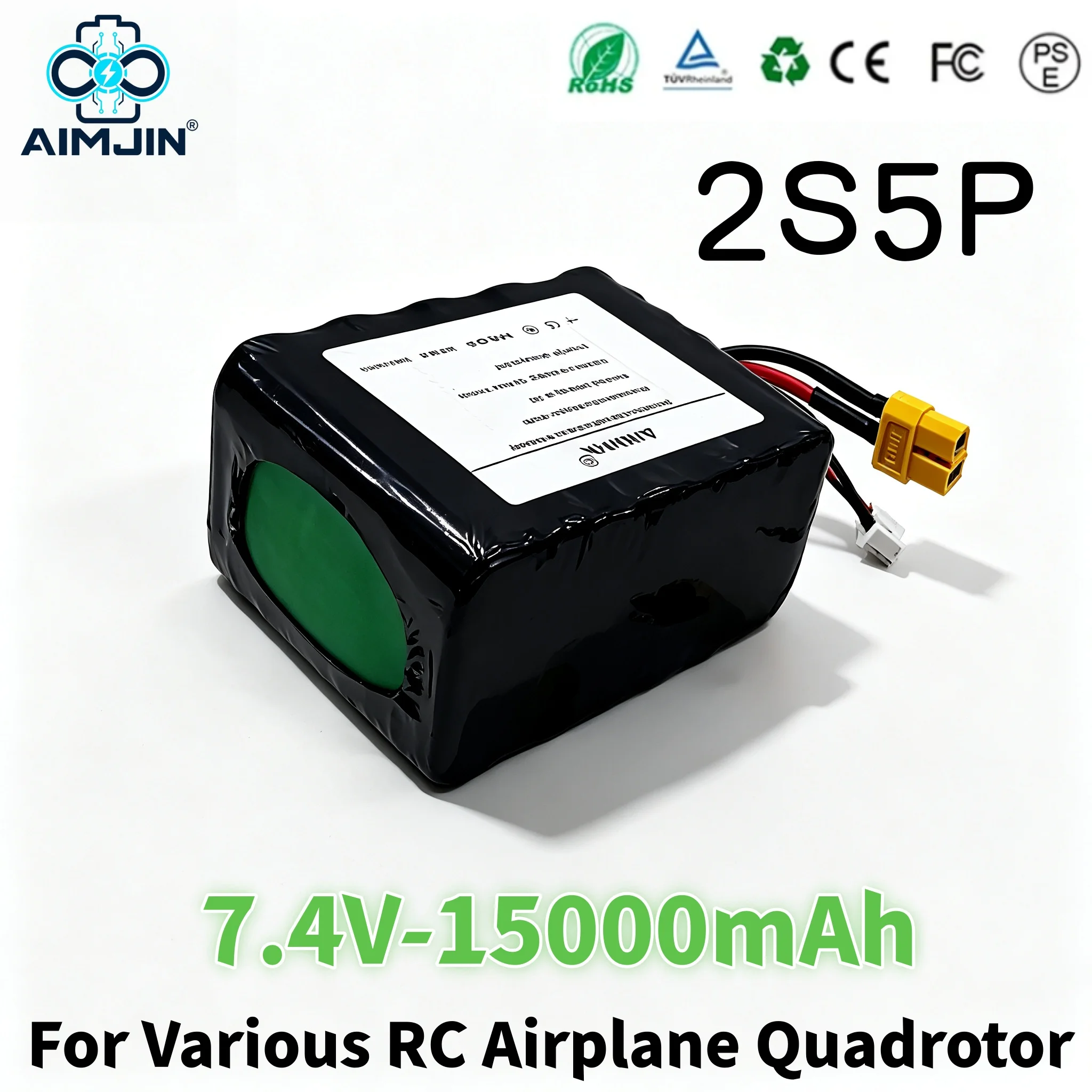 Drone Xh2 Rc - Batería Recargable de Iones de Litio