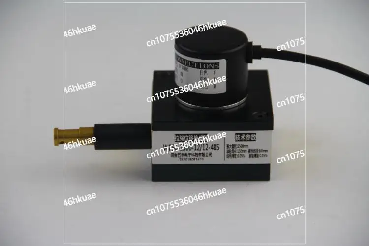 High Precision WF50 Displacement Sensor | 2m Absolute Value Cable with RS485-MODBUS & SSI for Measurement Applications
