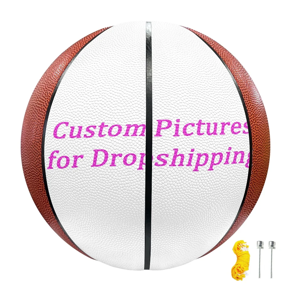 Men and Youth Basketbal Custom Brand New High Quality Basketball Ball Custom Size Leather Outdoor Indoor Game Training