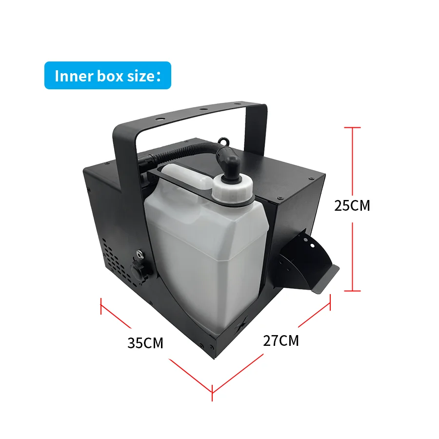 1000 واط آلة لصنع الدخان Waterbase Hazer المرحلة تأثير DMX التحكم اللاسلكي ل Dj ديسكو تظهر الأحداث حفل زفاف عن بعد DMX Fazer Fo #3