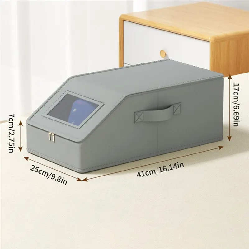 منظم من الورق المقوى القابل للتكديس لعام 2025 لقبعات البيسبول والقبعات - حاوية حامل لرف الخزانة وتخزين غرفة النوم #6