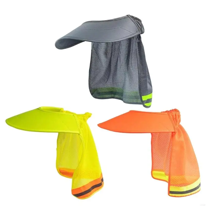 

Unisex Reflective Sun Hat Lightweight Construction Neck Cover Y166