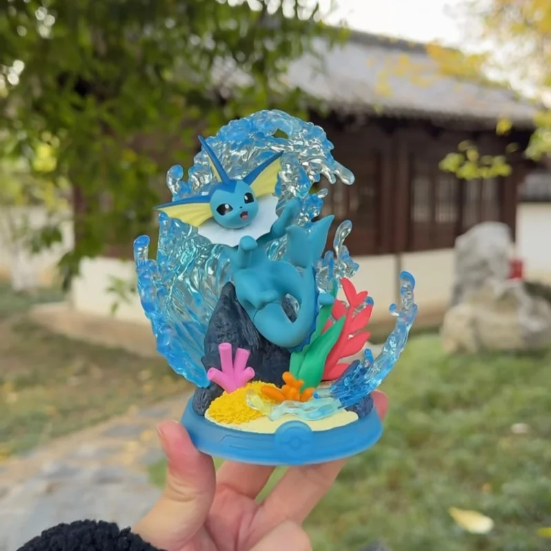 Funism Pokémon Enjoy met Eevee serie blind box modepop figuur decoratie schattig speelgoed festival cadeau