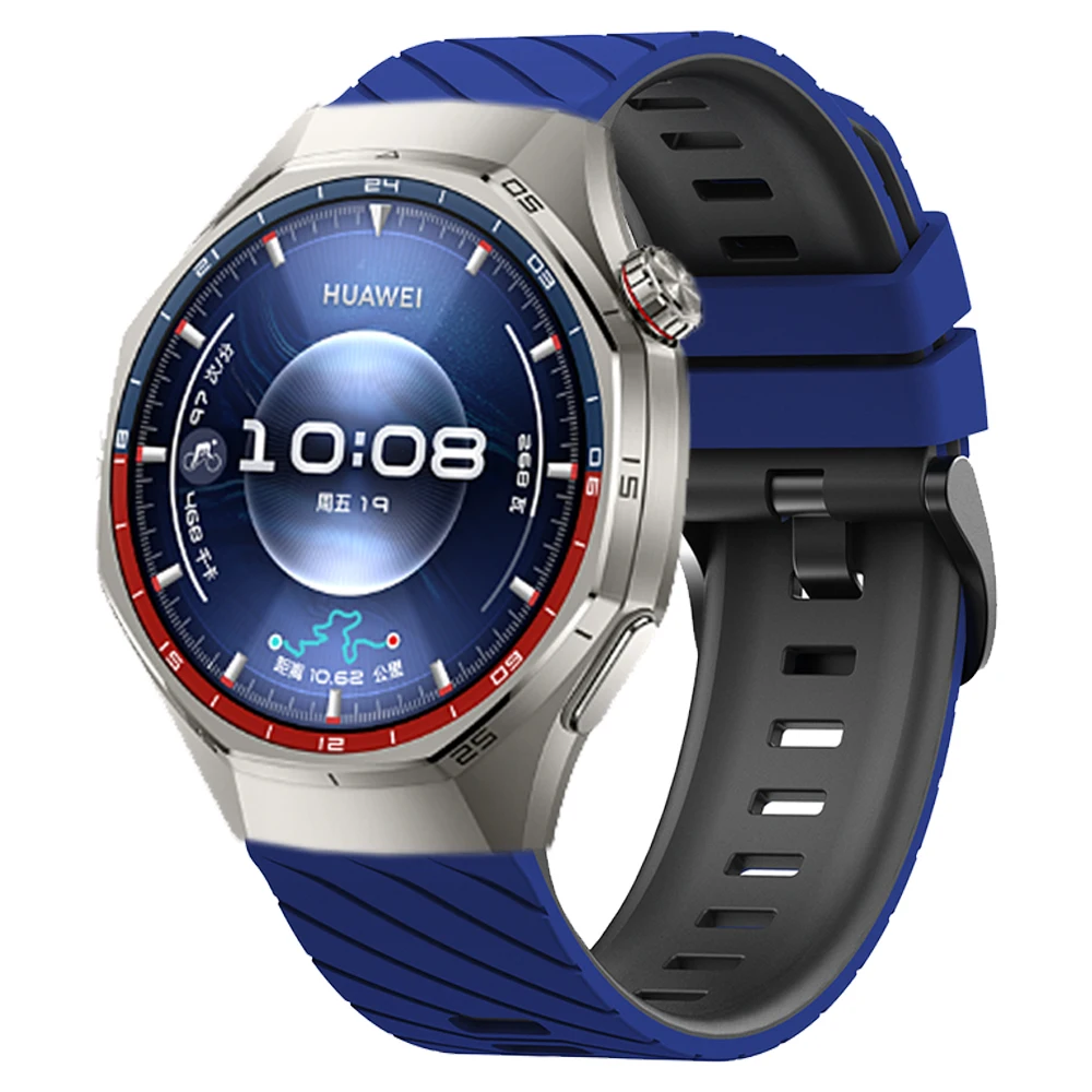 화웨이 워치 GT6 프로, GT6, 5, 4, 3, 2/워치 5, 4 46mm용 실리콘 22mm 소프트 스트랩, 가민 베뉴 4 45mm용 교체 밴드, 스포츠 팔찌