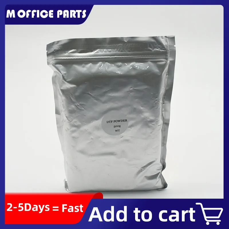 500g DTF Powder For Direct Transfer PET Film T-Shirt Printing Machine For DTF Printer Clothes DTF Ink Printing And Transfer