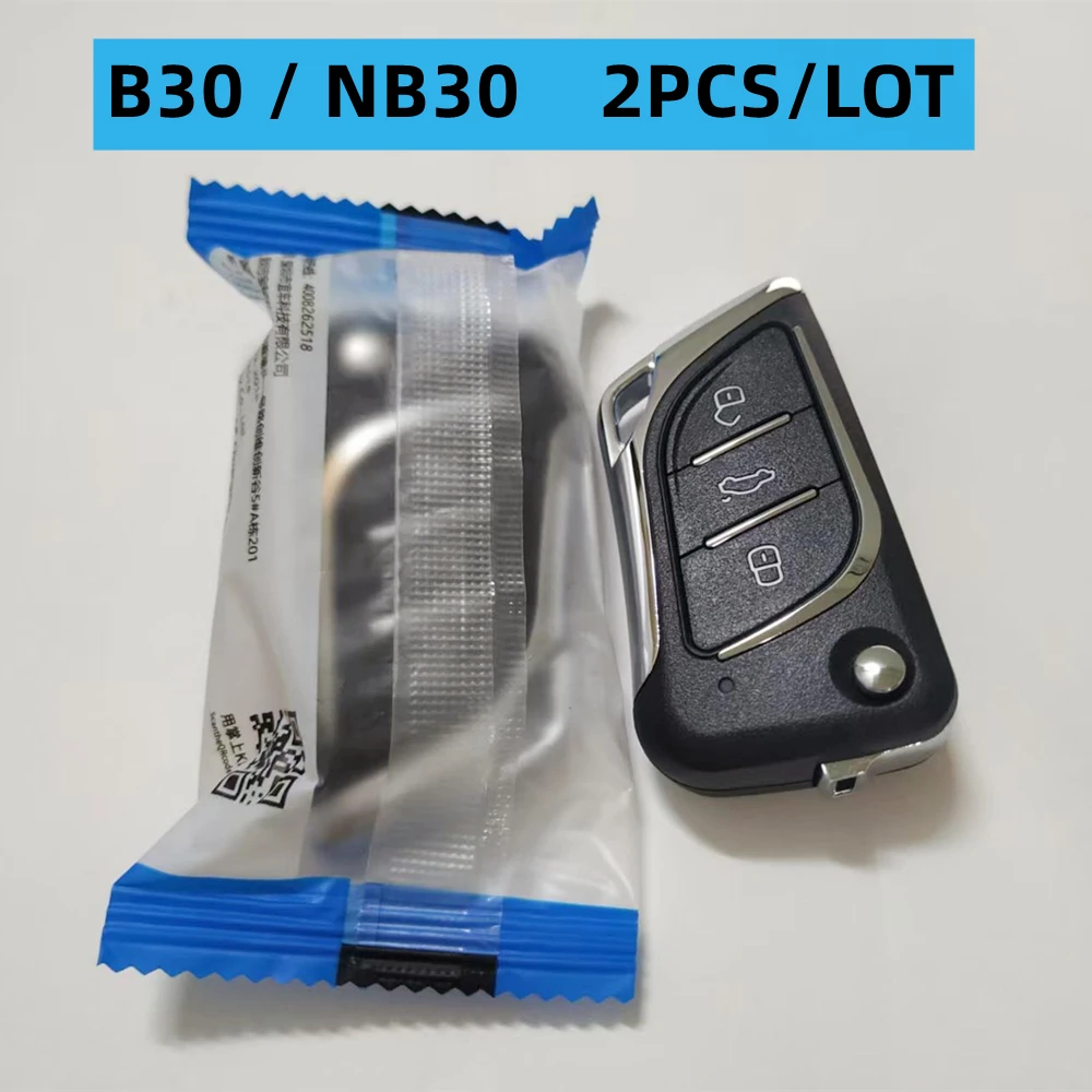 

KEYDIY KD B30 NB30 Автомобильный дистанционный ключ серии NB с многофункциональным дистанционным управлением PCF, 3 кнопки для KD900/KD MINI/KD MAX Key 2 шт./лот