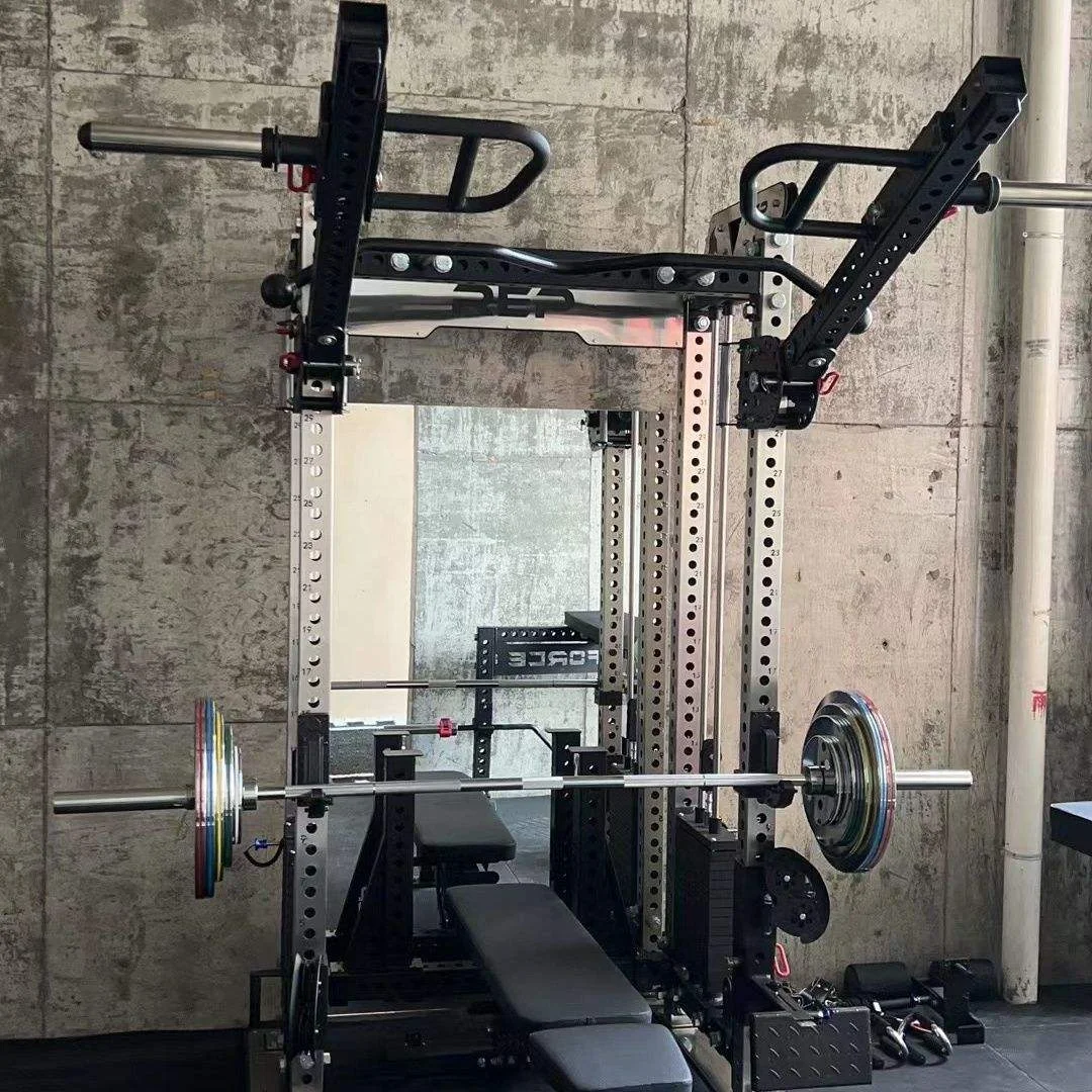 Fitness equipment accessories, adjustable tension arm, multi-function power frame, Smith machine, universal thrust arm