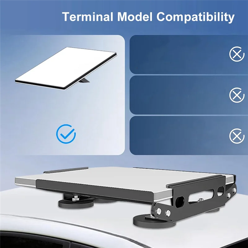 

【Lowest-Price!】Roof Mount Trailer Roof Rack Magnetic Car For Starlink Mini Roof Mount Kit Car Rvs/Metal Surface