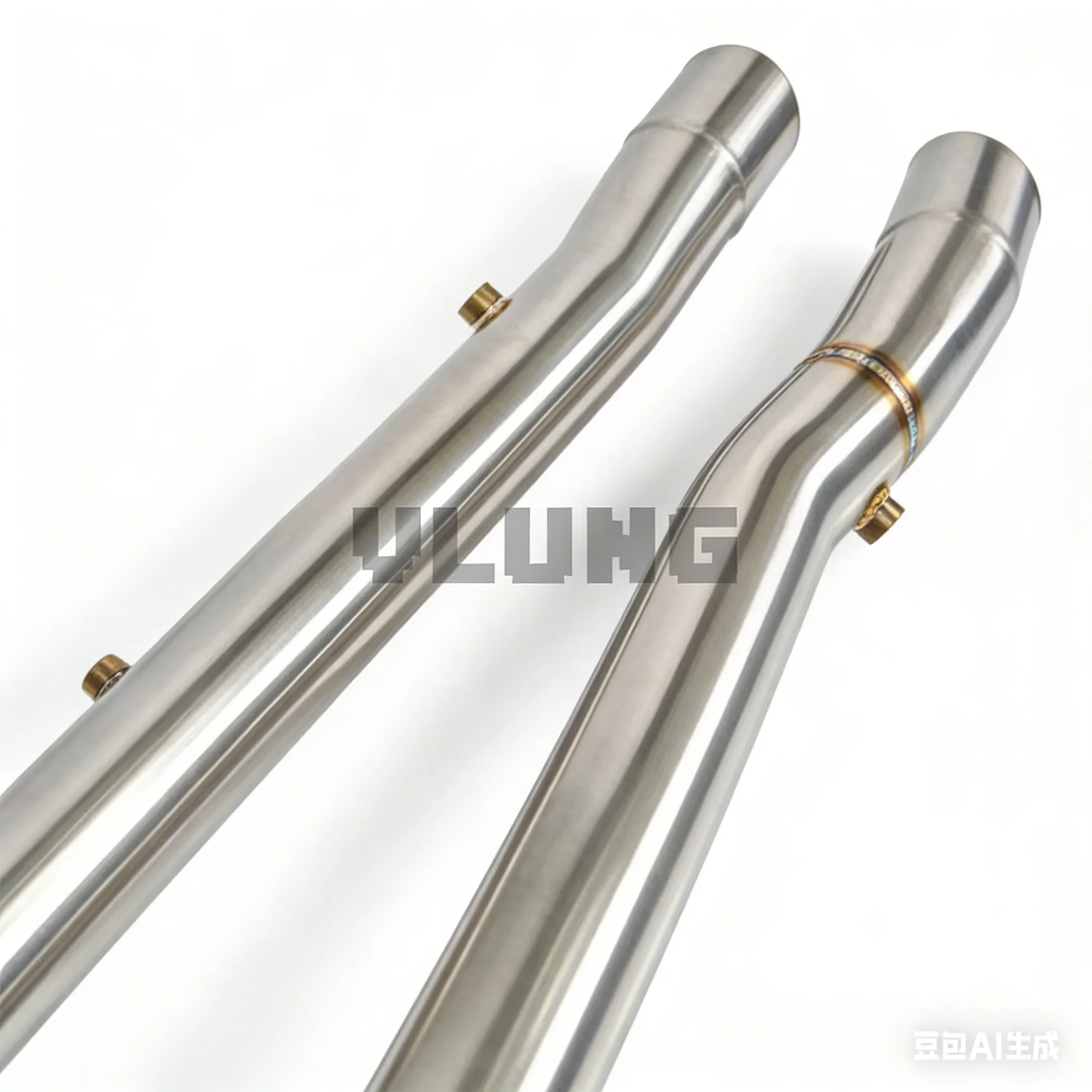 

Exhaust downpipe for Audi TTRS 2.5T 2016-2023 with Insulated Exhaust Downpipe High Performance Exhaust Downpipe with Front Pipe