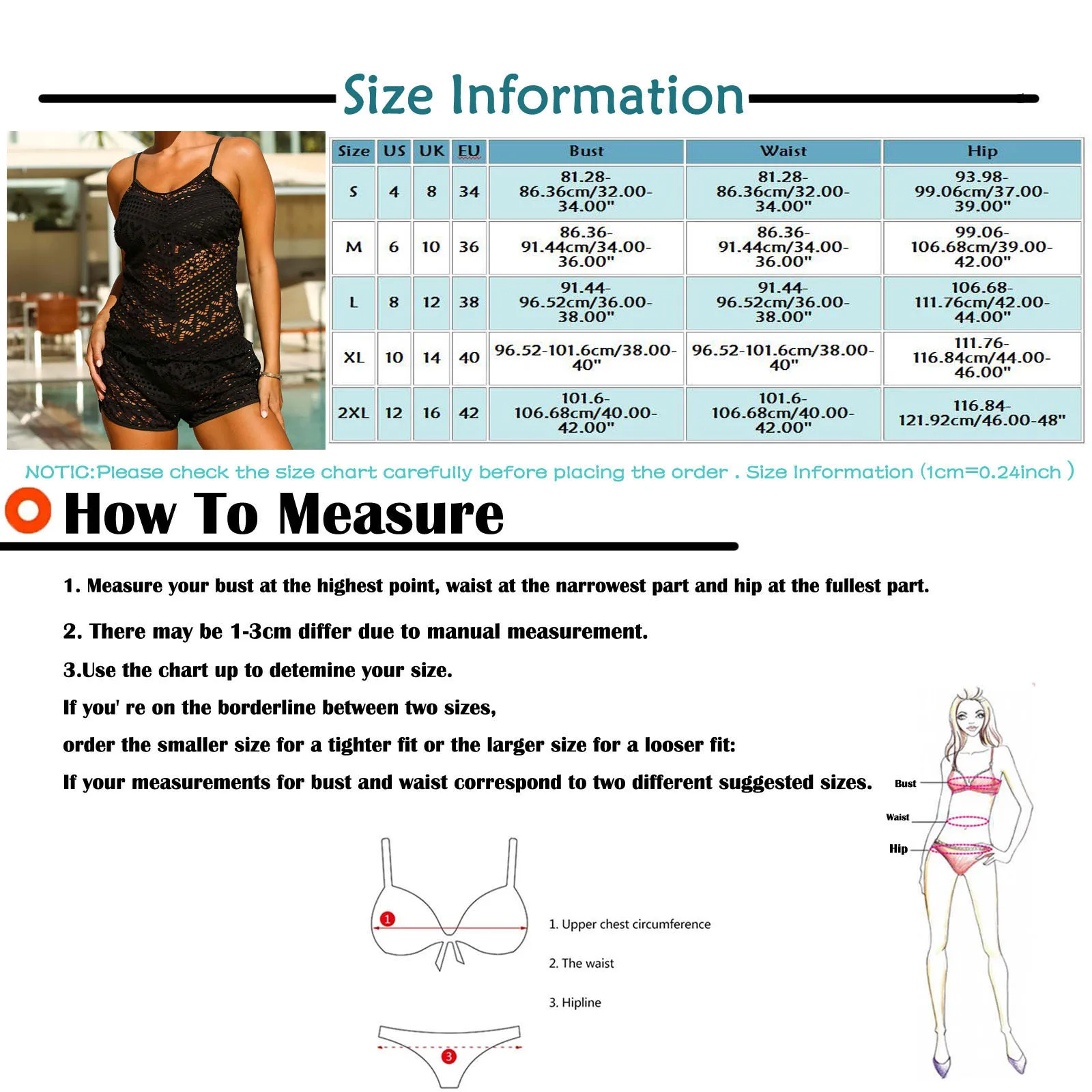 Swimwear Plus Size Women Women\'S Summer Bikini Lace Cutout Sexy Split Swimsuit Cutout Top Boxers Two Piece Ropa De Mujer