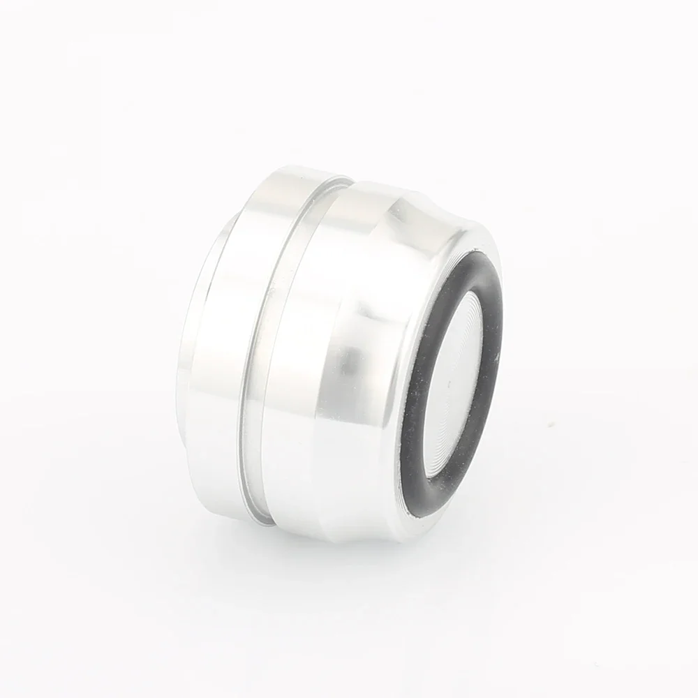 4xAudiocrast FT001 الفضة الصلبة الألومنيوم قدم وسادة قاعدة 23*33 مللي متر مشغل أقراص مضغوطة مكبر للصوت المتكلم