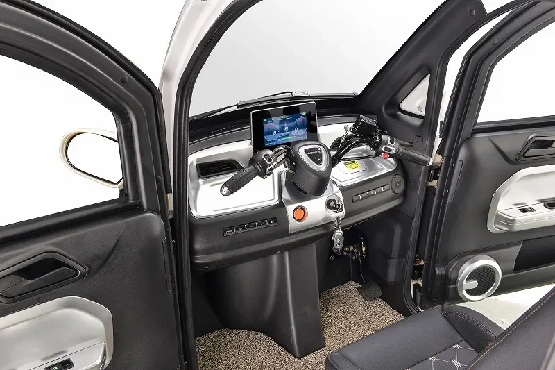 Eec Full Enclosed Adult 3Wheel Electric Tricycle For Scooter With Roof Mid Drive Trike