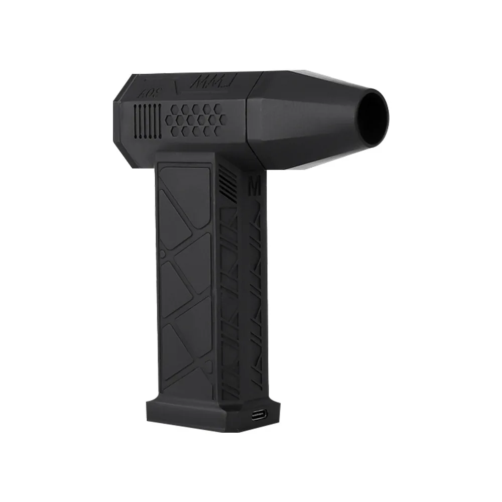 2025New 130000RPM Air Blower Turbo Jet Fan Electric Power Display Handheld Mini Dust Cleaner High Speed Duster Gun Cleaning Tool