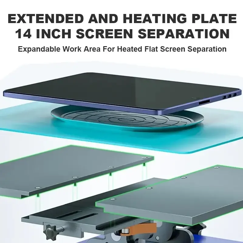 Mechanic 361 Ultra LCD Separator Machine for Mobile Phone Tablet Middle Frame Removal Touch Screen Heating Disassembly Device