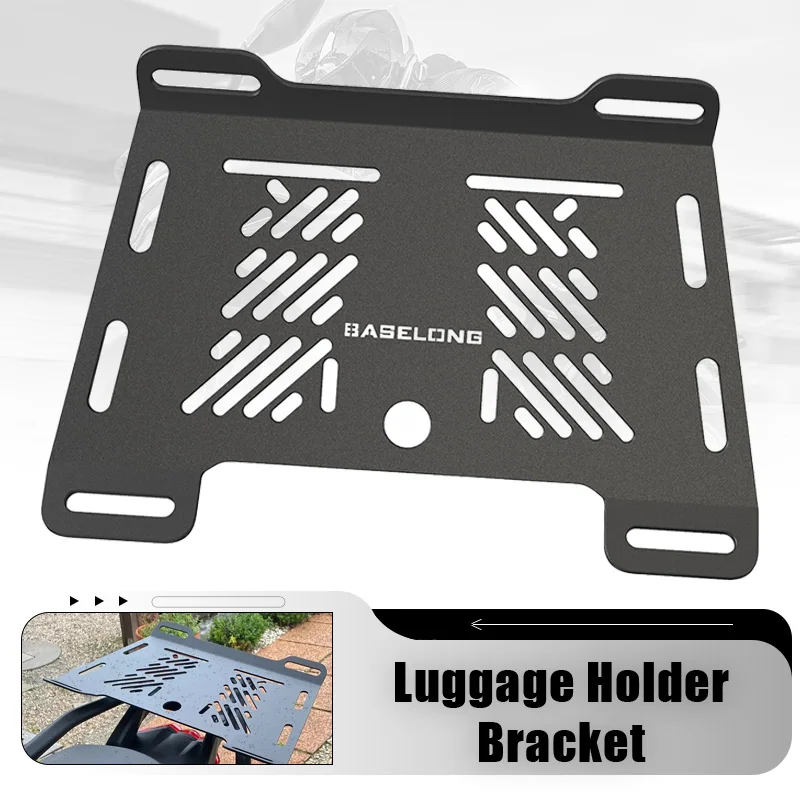 

2023 2024 Motorcycle Accessories FOR CanAm Ryker CANAM RYKER Rear Luggage Support Shelf Case Holder Trunk Frame Plate Bracket