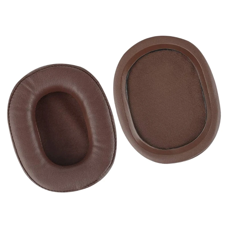 M50X M40X 헤드폰 용 단백질 가죽 귀마개 소프트 스폰지 이어 패드 케이스 커버 이어 패드 이어폰 쿠션