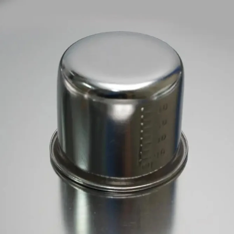 30Pcs Medical 304 Stainless Steel Medicine Measuring Cup with Scale 40ML Small Medicine Cup Dental Tools