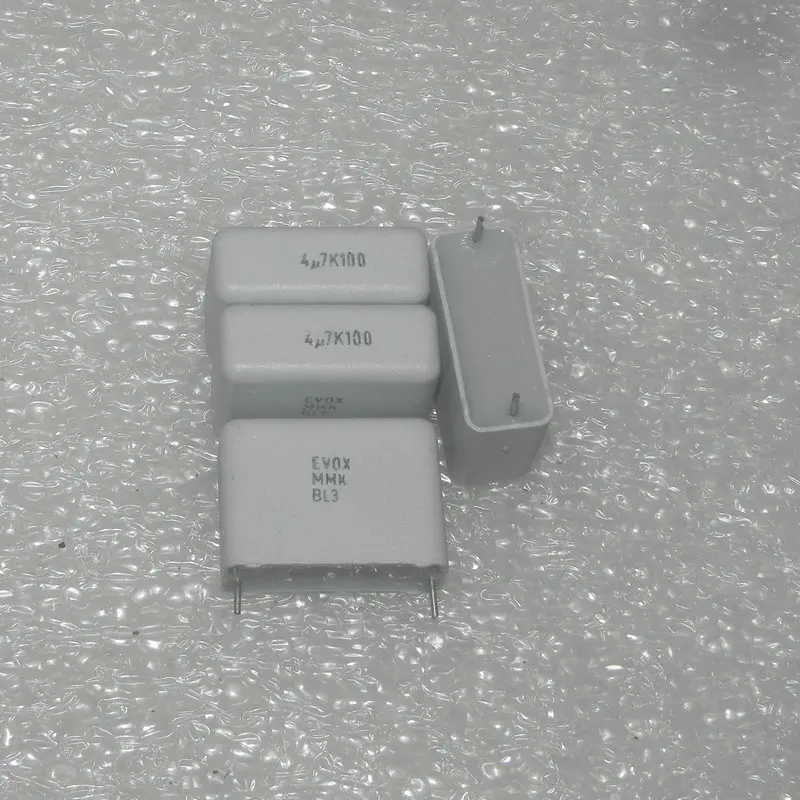 10PCS/LOT  RIFA EVOX 4.7UF100V 475k MMK Copper Foot Frequency Divider Film Capacitor