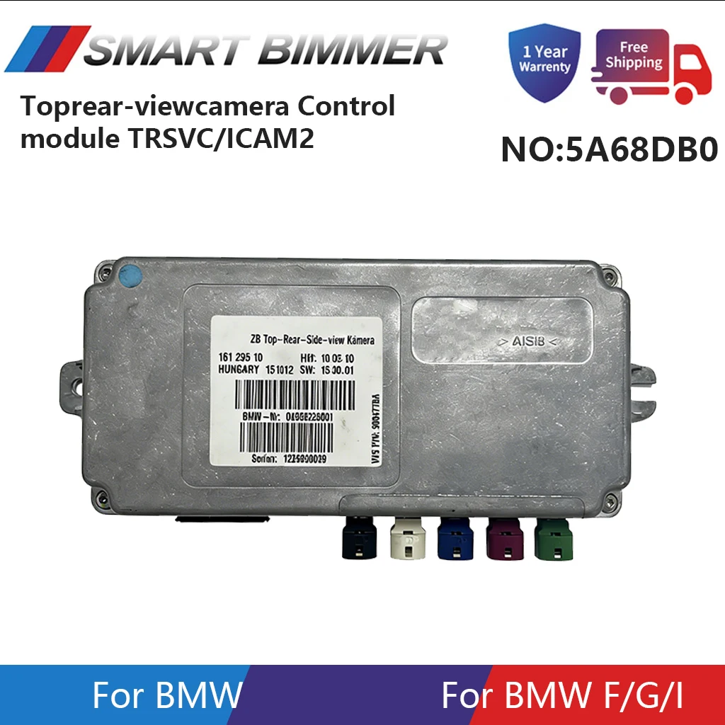 Car 360 Surround View Camera Module for BMW TRSVC ICAM2 Top Rear Side View Control Unit OEM Grade Front Reverse Parking Assistan