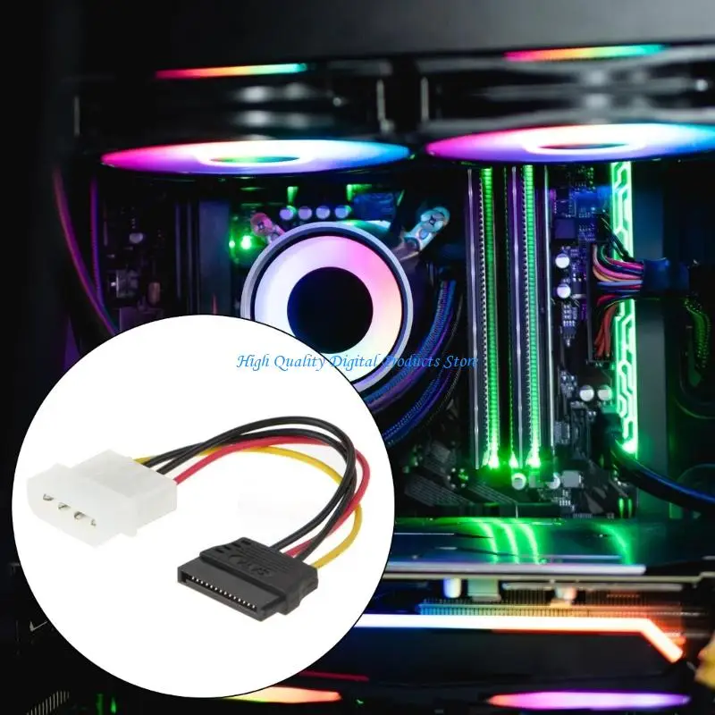 U2JE 15p〜4pinコンバーター電源ケーブルポータブル拡張ケーブルコンピューター電源ケーブルアダプターハードドライブディスクアクセサリー