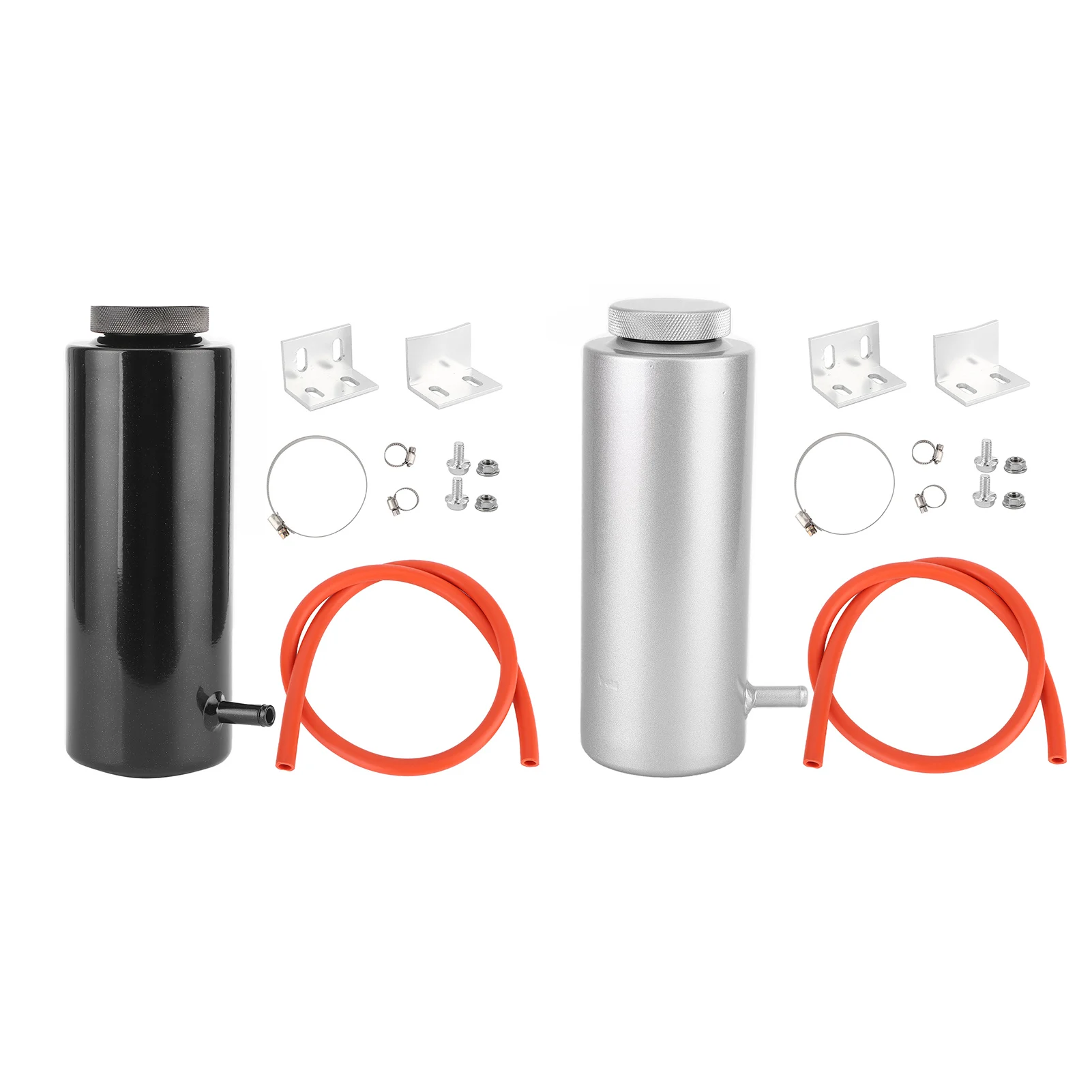 Universal Coolant Radiator Coolant Tank 800ml Expansion Tank Cooling Catch Bottle Overflow Reservoir Aluminum Car Accessories