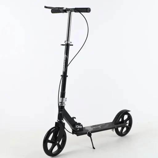 Trottinette pliable avec frein à main pour enfants et adolescents