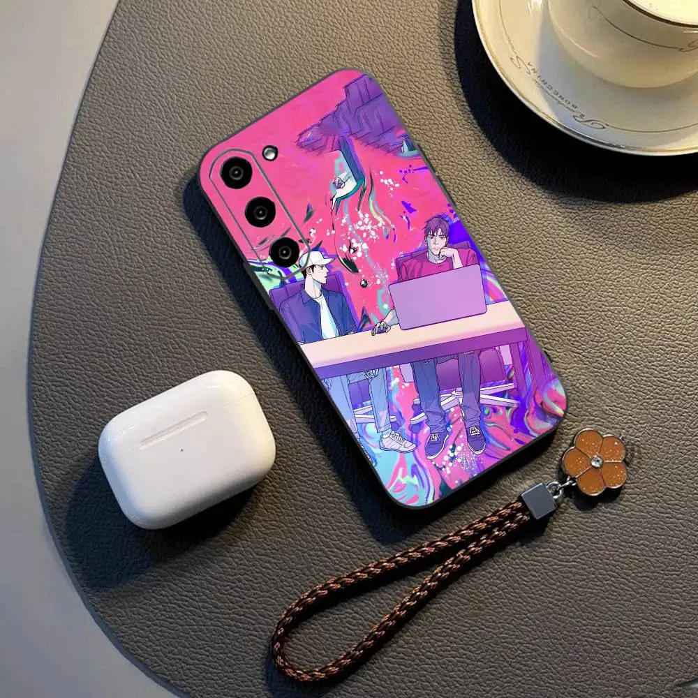 

S-Semantic Error Phone Case For Samsung Galaxy A73,A72,A71,A70,A53,A52,A51,Others Soft Black Cover