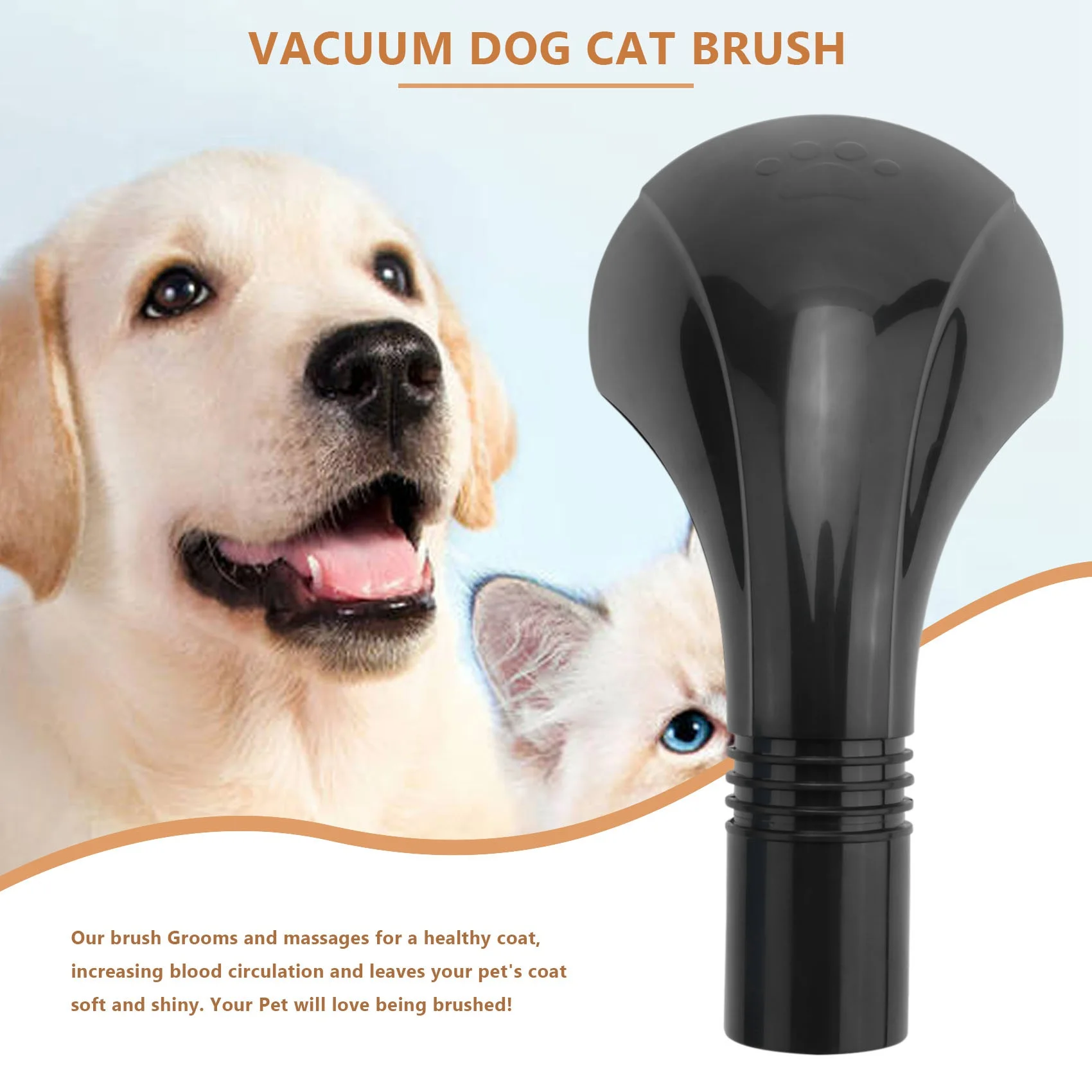 Hot Pet Cat Dog Grooming Brush Vacuum Cleaner Attachment Tool Loose Hair Groom 32mm Grooming Rake Tool