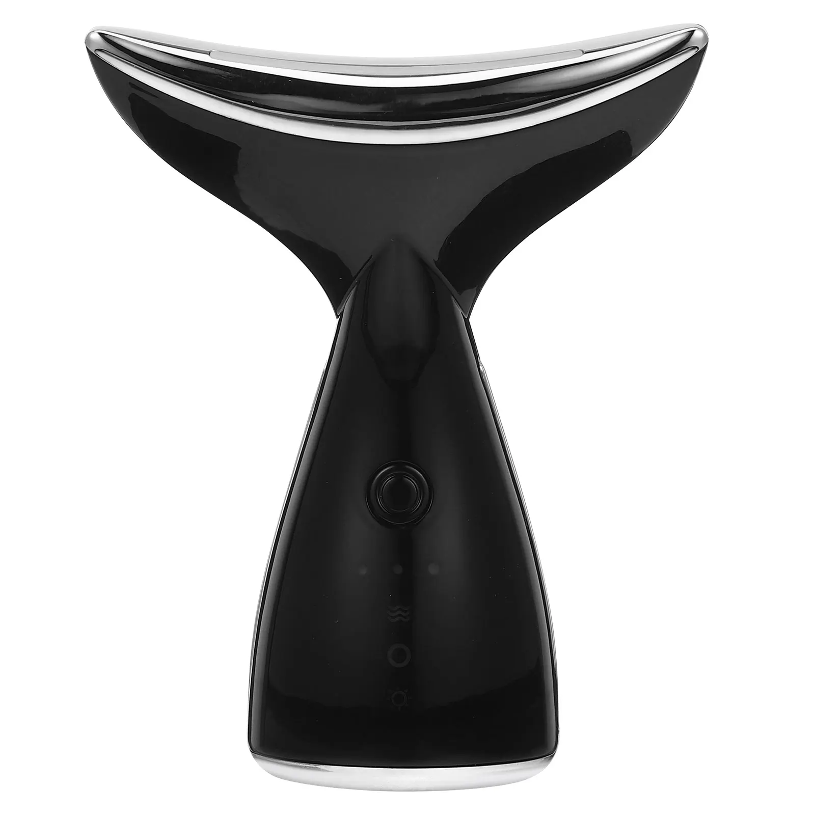 

Neck Massager 1pcs Black Neck Care Machine Wrinkle Removal Device Beauty Instrument Face Lifting Tool Compact Design Durable