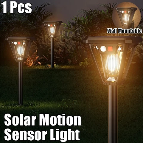 2-in-1 Solar Lawn and Wall Light
