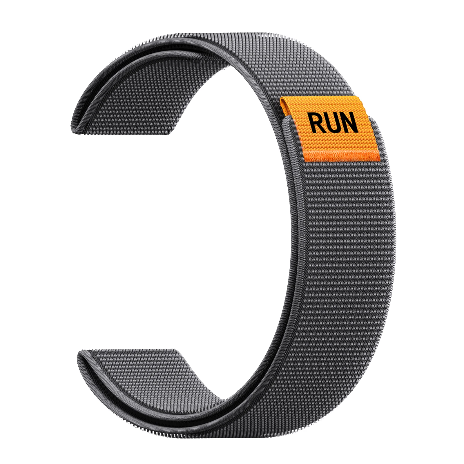 22mm Nylon Hook Loop Watch Strap Double Head Replacement Band Compatible with Garmin Huawei Amazfit Samsung Coros Smart Watches