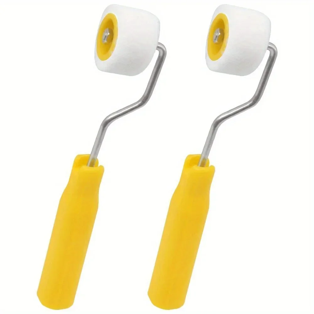 ミニペイント DIY 絵画ペイントツールブラシ行き止まりなしウールブラシ超小型ペイントタッチアップトリミングブラシローラー壁修理