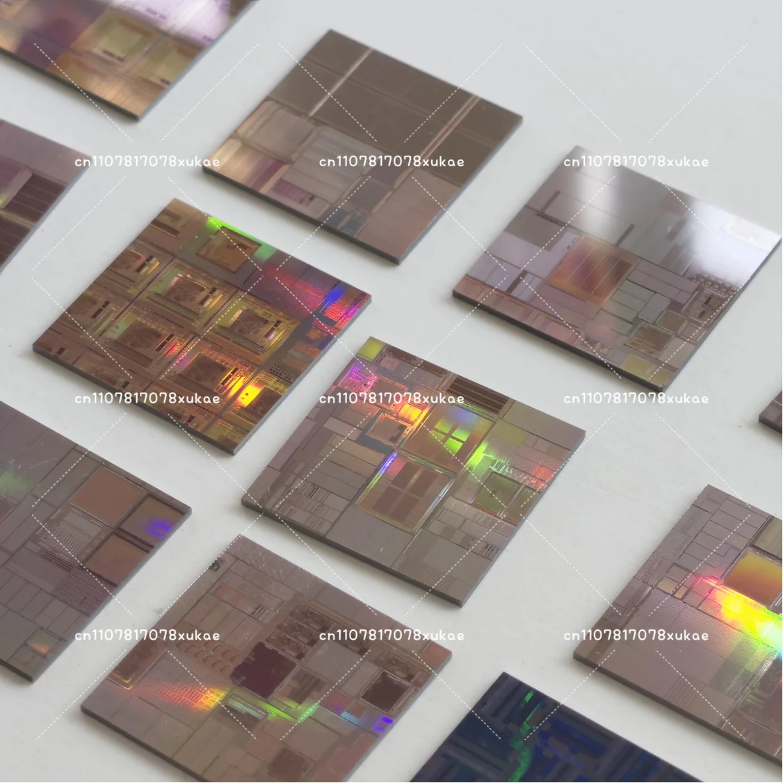 Bare Chip Silicon Chip CPU Wafer Lithography Integrated Circuit Semiconductor Silicon