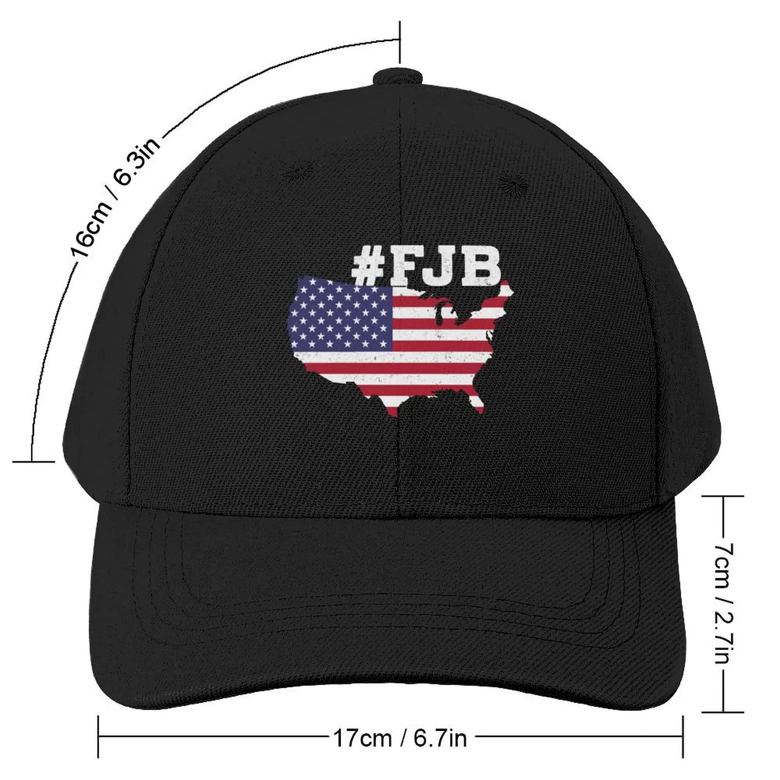 FJB Pro America US Distressed Flag F Biden FJB, Hashtag FJB Vintage Baseball Cap New In The Hat summer hat Ladies Men's