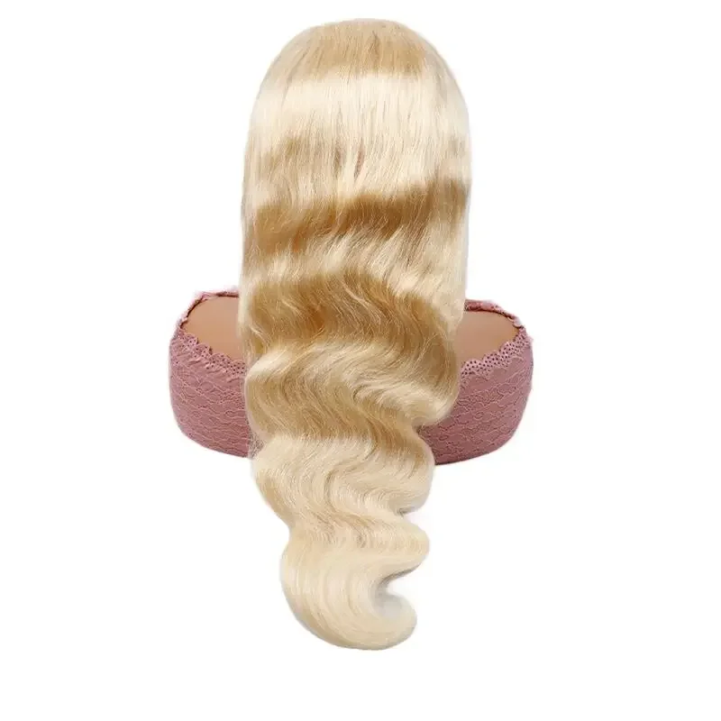 46 Zoll 13x6 Transparente Full Lace Frontal Perücken 613 Farbige Body Wave Echthaarperücken 200 Dichte 13x4 HD Blonde Lace Front Perücken