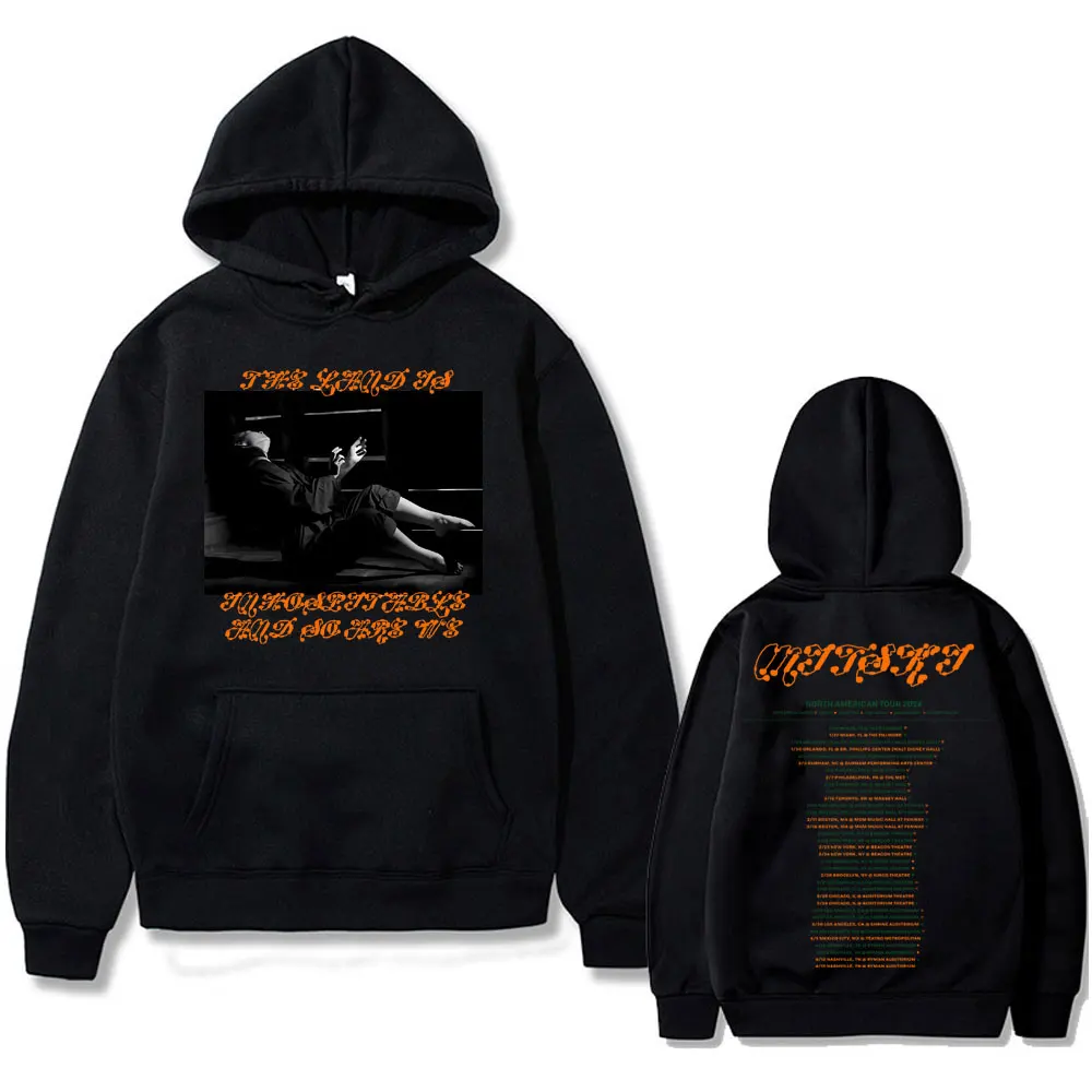 

Mitski North American Tour 2024 The Land Is Inhospitable and So Are We Graphic Hoodie Men Women Fashion Casual Oversized Hoodies