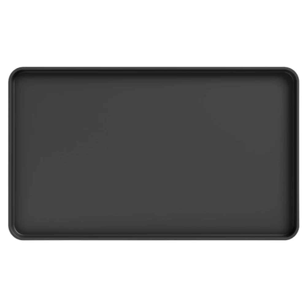 Silicone Coffee Mat Anti-Slip Raised Edge Drain Mat Heat Resistant Thicken Dish Drying Pad for Espresso Machine Station