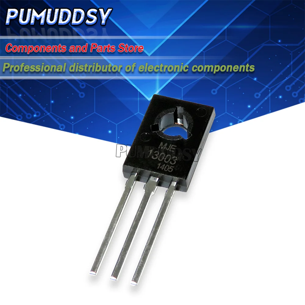 50 Uds. MJE13003 E13003-2 E13003 TO-126 13003 400V 1.5A IC