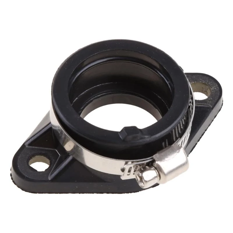 XA6H for GN125/GS125 Motorcycle Manifold Carburetor Boot Joint Holder Adapter Rubber Durable Parts