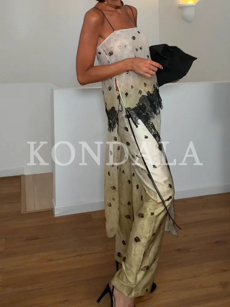 KONDALA Women Elegant Chic Pri - Cami Top Lace 评论和价格