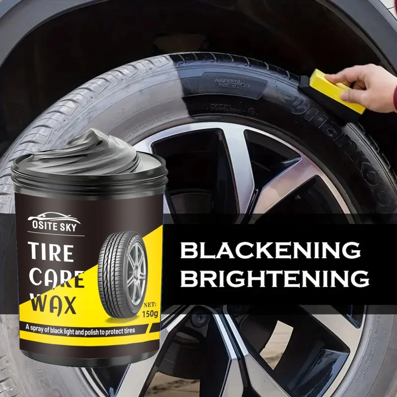 

Премиальный воск для блеска автомобильных шин — стойкий блеск и защита от ультрафиолета — восстанавливает черный цвет — водонепроницаемая формула — флакон 150 мл.