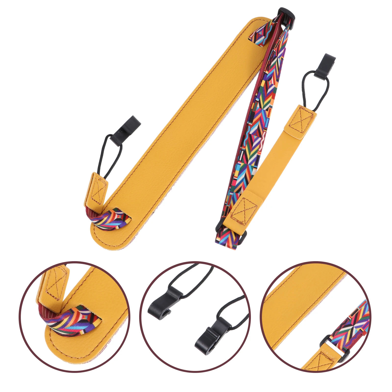 

Ukulele Strap Adjustable Double Hook No Punch Size Guitarist Musicians Gifts Birthday Christmas New Year
