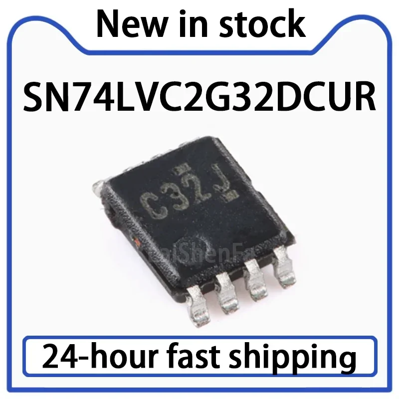 20PCS SN74LVC2G32DCUR Package VSSOP-8 Dual Channel 2-input Positive or Gate Chip Stock