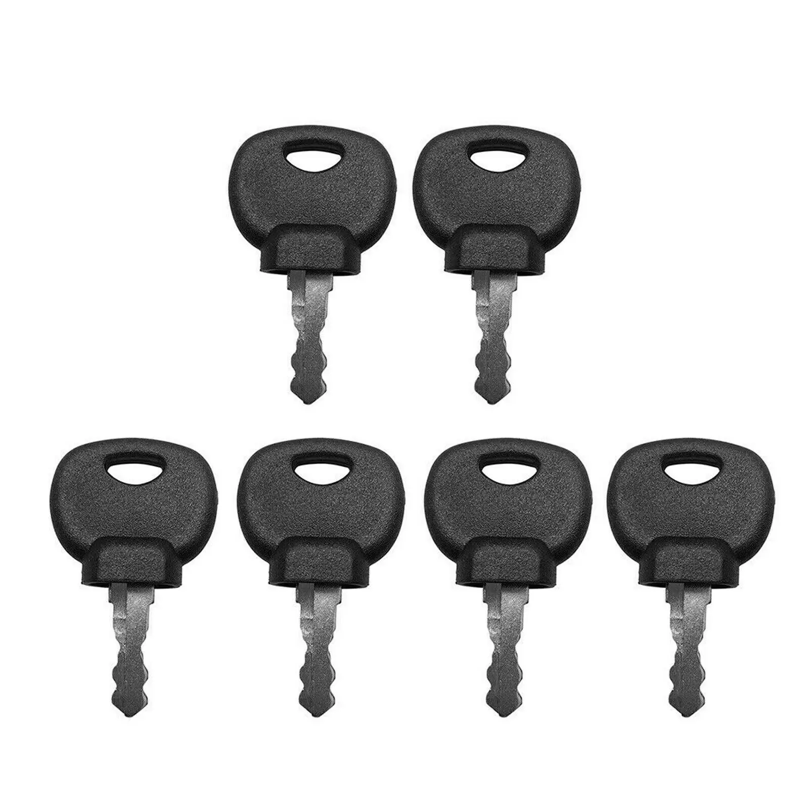 

6pcs Ignition Starter Switch Key For JCB Ignition Key Plant Application Spare 14607 For Tractor Car Accessories Ignition Key