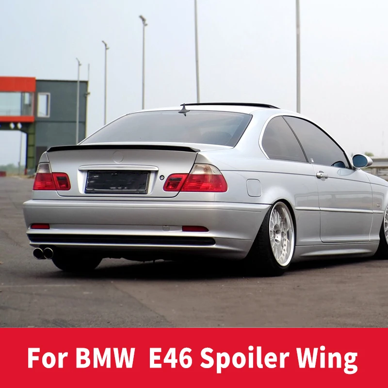 

For BMW E46 1998-2004 Year 3 Series M4 Style Trunk Spoiler ABS Plastics Rear Wings Exterior Decoration Car Styling