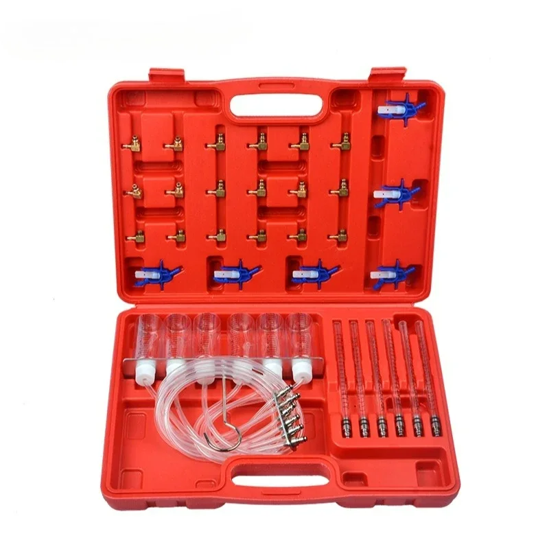 

New Diesel Injector Flow Meter Test Kit Common Rail Adaptor Fuel Tester Set SK1057 hot sell