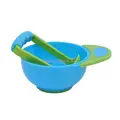 blue and green