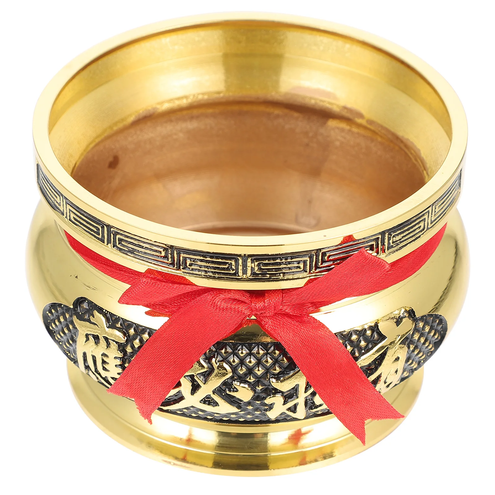 

Straight Incense Burner Carved Holder Home Temple Container Utensils Copper Aromatherapy Household